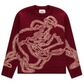 Arte Antwerp Kris Fighter Sweater Bordeaux