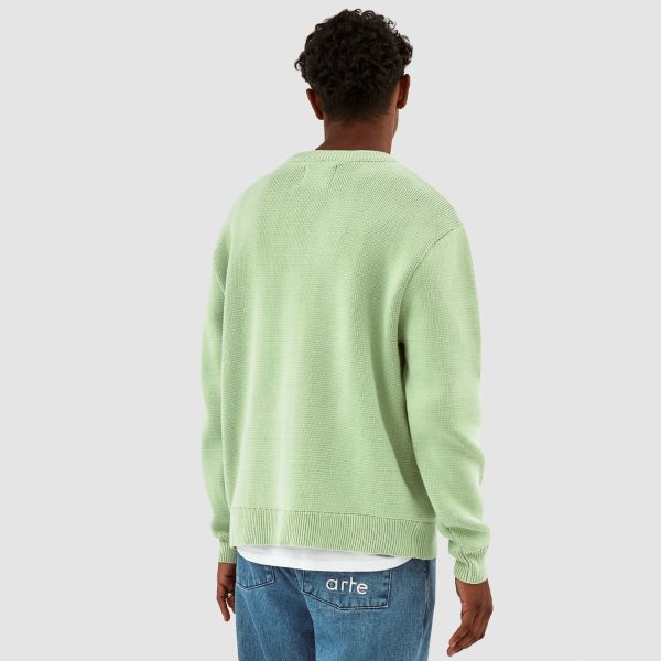 Arte Antwerp Kris Logo Sweater Licht Groen