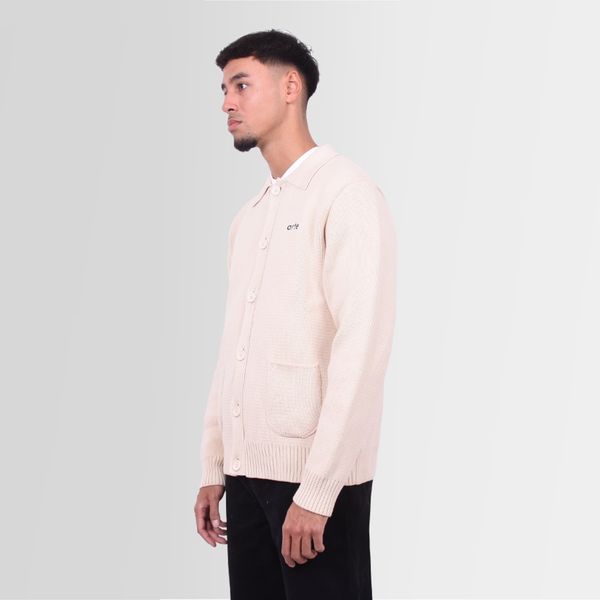 arte antwerp kyle pocket knit vest beige