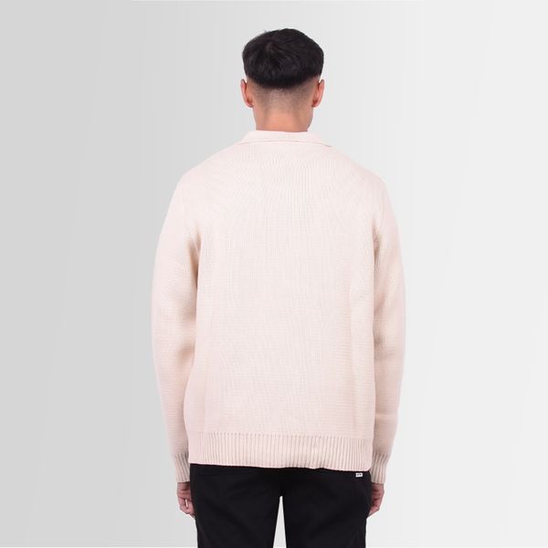 arte antwerp kyle pocket knit vest beige