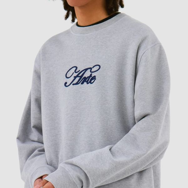 Arte Antwerp Logo Sweater Grijs