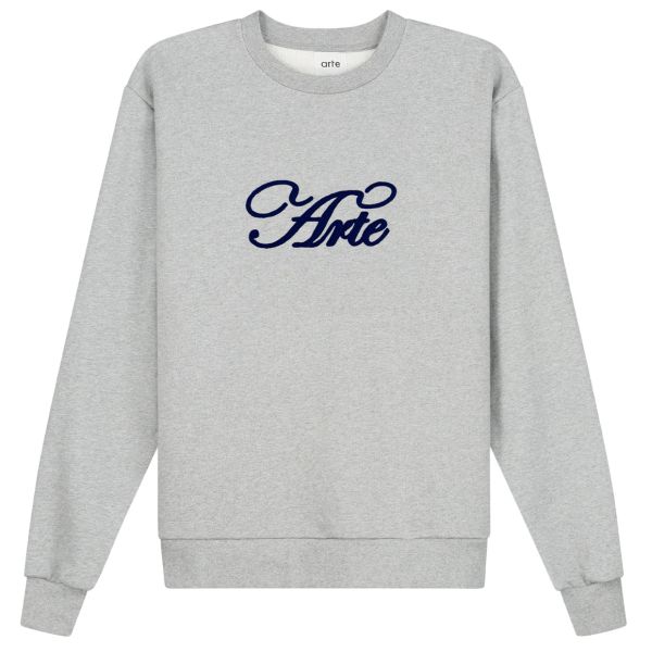 Arte Antwerp Logo Sweater Grijs