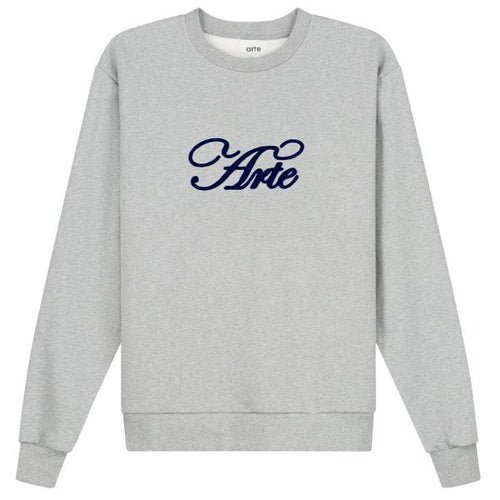 Arte Antwerp Logo Sweater Grijs