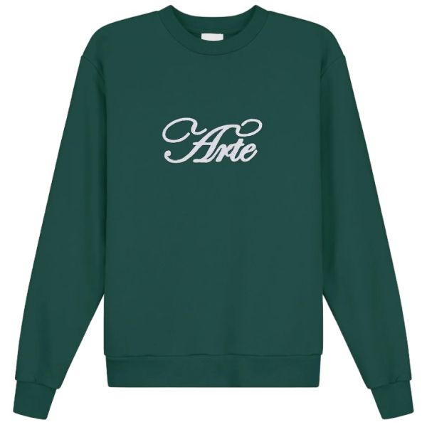 Arte Antwerp Logo Sweater Groen