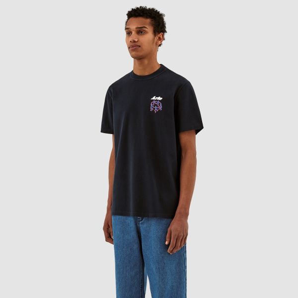Arte Antwerp Tommy Back Pixel Dancers T-shirt Navy