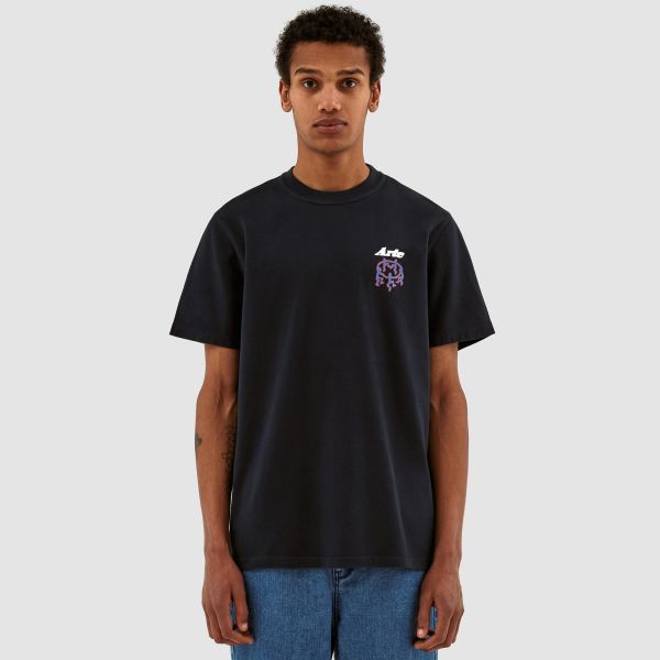 Arte Antwerp Tommy Back Pixel Dancers T-shirt Navy