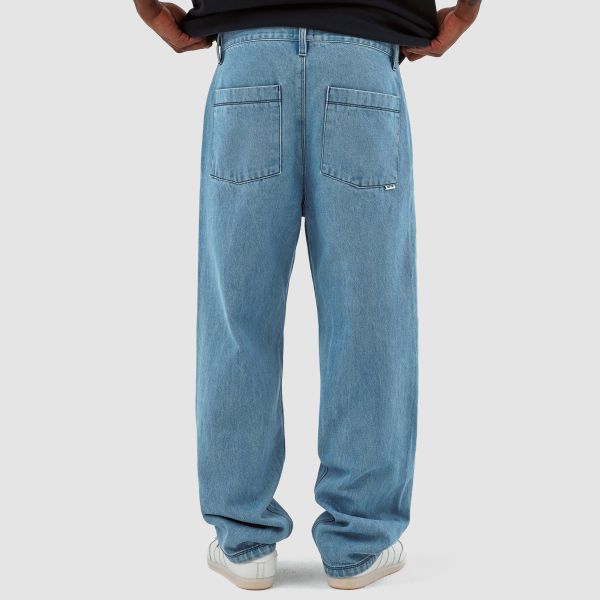 Arte Antwerp Poage Belt Detail Jeans Blauw
