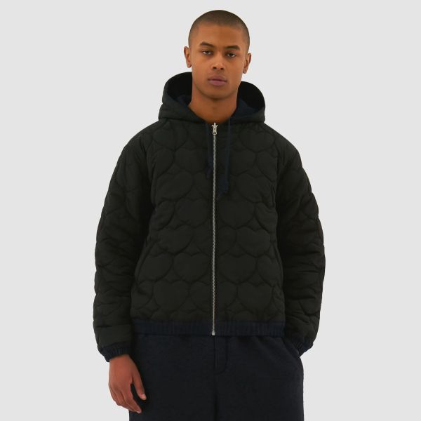 Arte Antwerp Reversible Hooded Jack Navy/Zwart