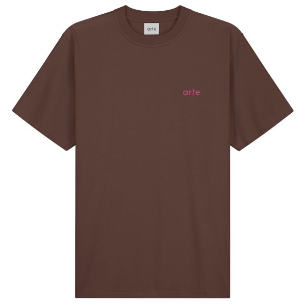 Arte Antwerp Rose T-shirt Bruin