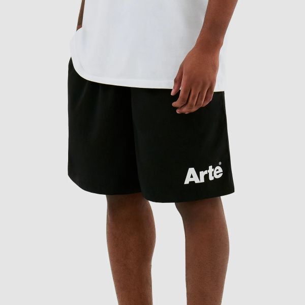 Arte Antwerp Samuel Logo Korte Broek Zwart