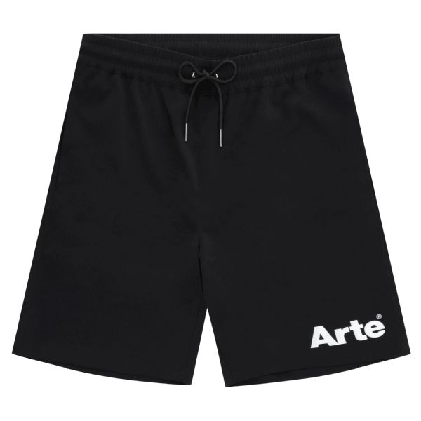 Arte Antwerp Samuel Logo Korte Broek Zwart