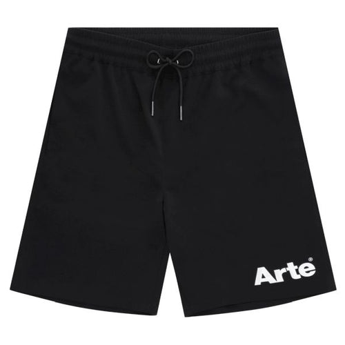 Arte Antwerp Samuel Logo Korte Broek Zwart