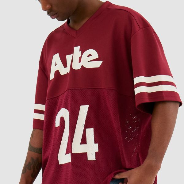 Arte Antwerp Shaquille Oversized T-shirt Bordeaux