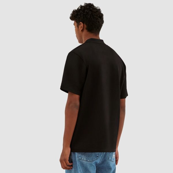 Arte Antwerp Simon Knitted Polo Zwart