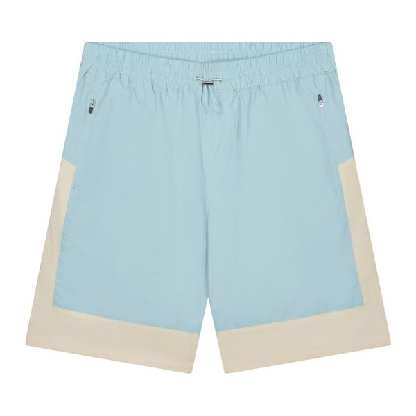 arte antwerp steiner contrast korte broek licht blauw