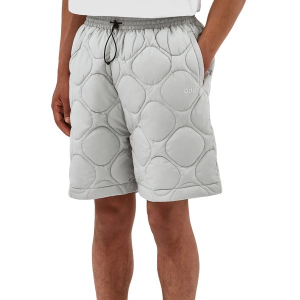 arte antwerp steiner quilted korte broek grijs