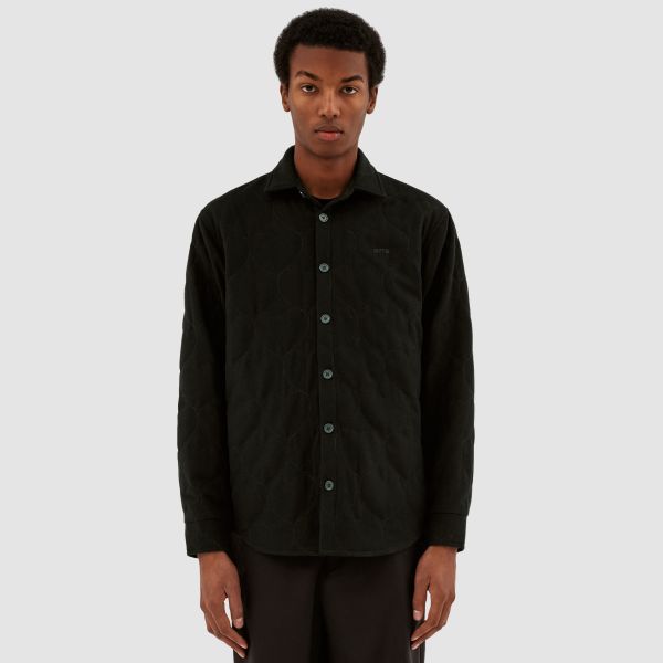 Arte Antwerp Stockton Padded Overshirt Donker Groen