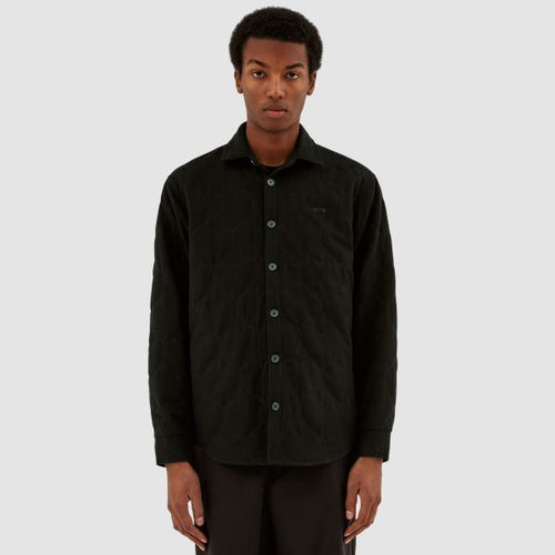 Arte Antwerp Stockton Padded Overshirt Donker Groen