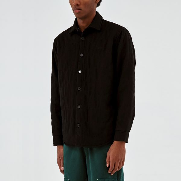 Arte Antwerp Stockton Padded Overshirt Zwart