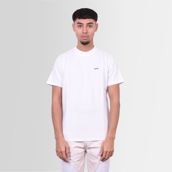 arte antwerp taut back g print t-shirt wit