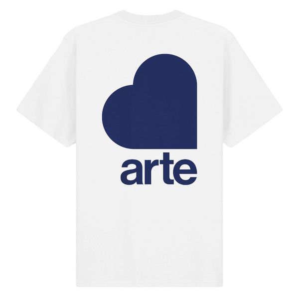 arte antwerp taut back heart t-shirt wit