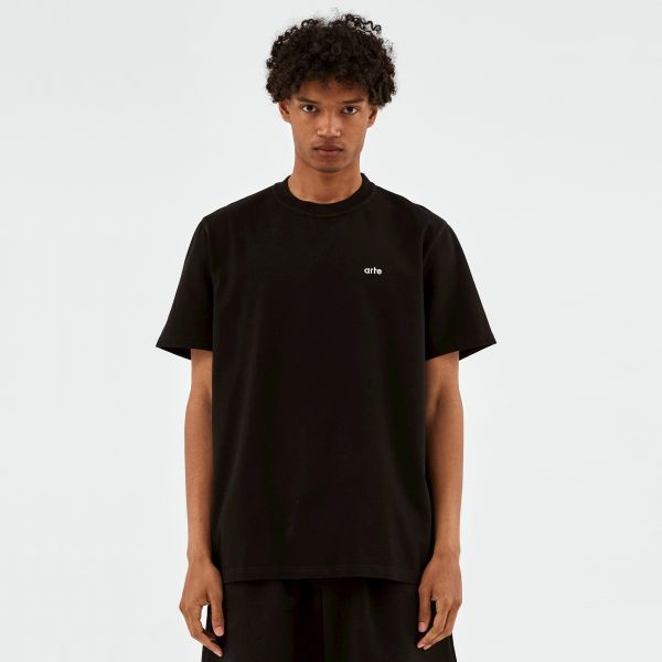 Arte Antwerp Taut Back Heart T-shirt Zwart
