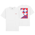 arte antwerp taut back r print t-shirt wit