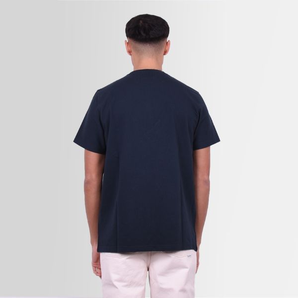 arte antwerp taut embroi logo t-shirt navy
