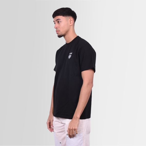 arte antwerp taut embroi logo t-shirt zwart