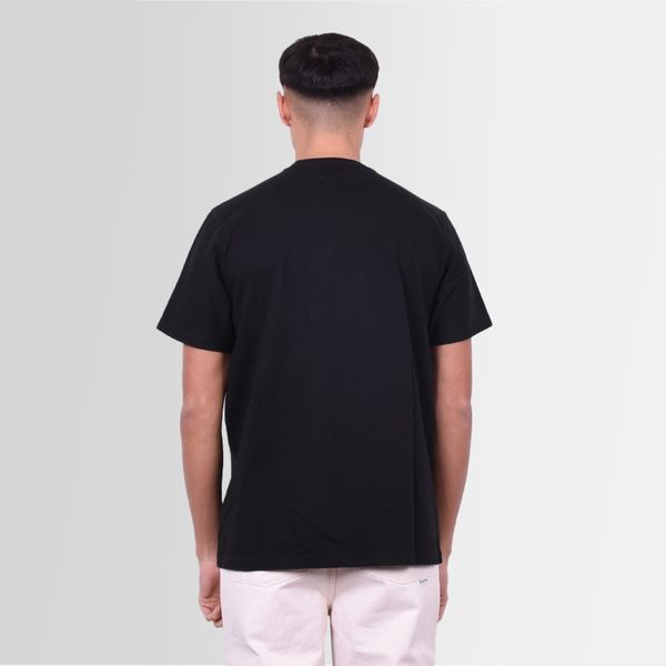 arte antwerp taut embroi logo t-shirt zwart
