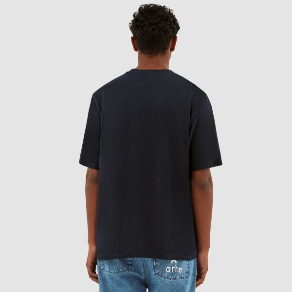 Arte Antwerp Teo Arte Front T-shirt Navy