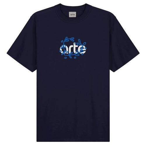 Arte Antwerp Teo Arte Front T-shirt Navy