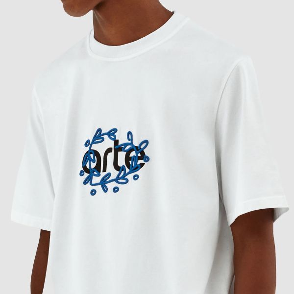 Arte Antwerp Teo Arte Front T-shirt Wit