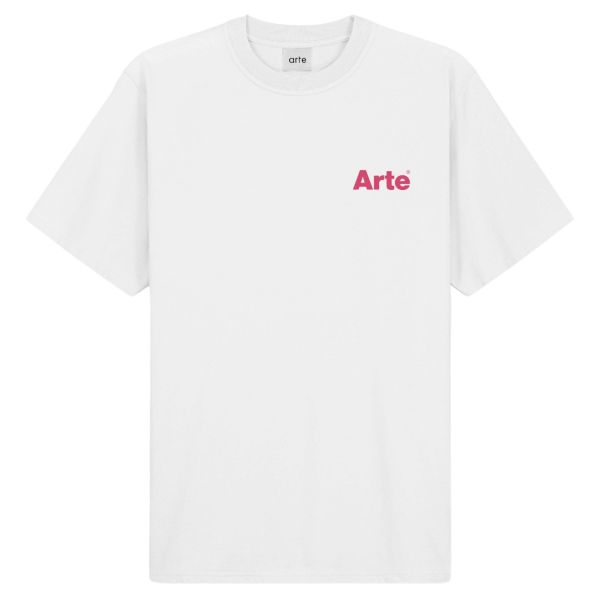 Arte Antwerp Teo Back Heart T-shirt Wit