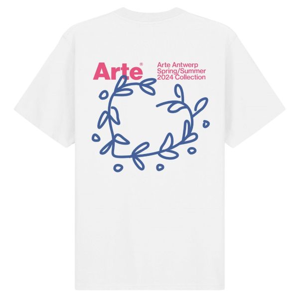 Arte Antwerp Teo Back Heart T-shirt Wit