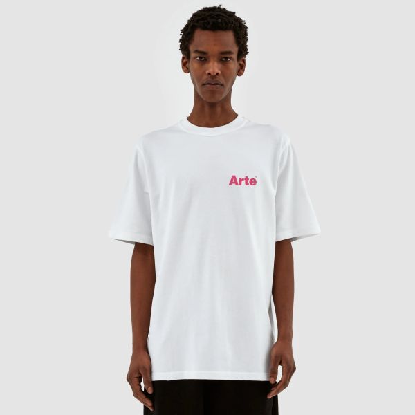 Arte Antwerp Teo Back Heart T-shirt Wit