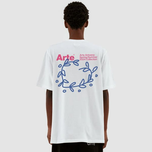 Arte Antwerp Teo Back Heart T-shirt Wit