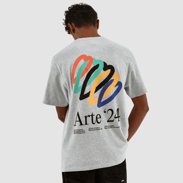 Arte Antwerp Teo Back Hearts T-shirt Grijs