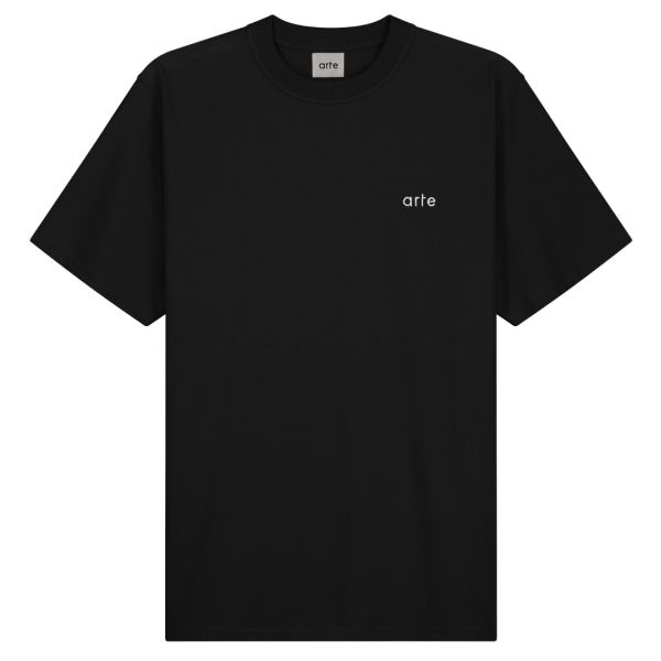 Arte Antwerp Teo Back Hearts T-shirt Zwart
