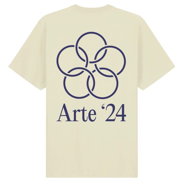Arte Antwerp Teo Back Rings T-shirt Off White