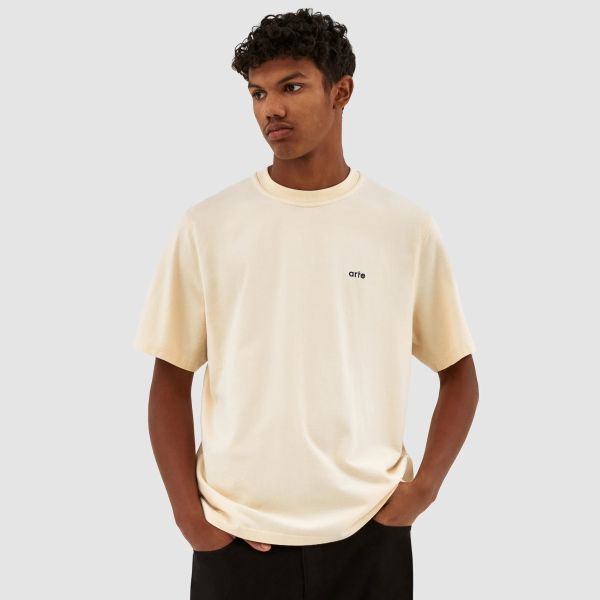 Arte Antwerp Teo Back Rings T-shirt Off White