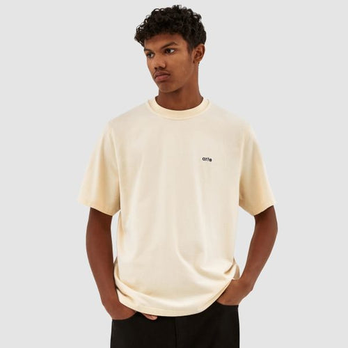 Arte Antwerp Teo Back Rings T-shirt Off White