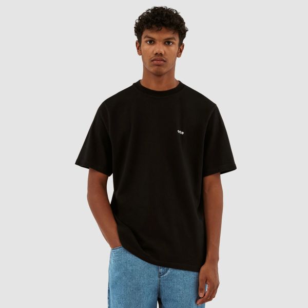 Arte Antwerp Teo Back Rings T-shirt Zwart