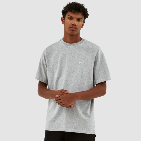 Arte Antwerp Teo Back Runner T-shirt Grijs