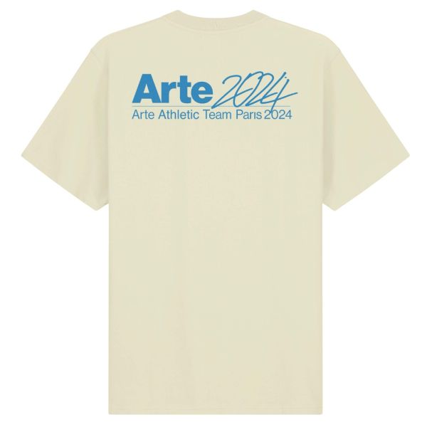 Arte Antwerp Teo Back T-shirt Off White