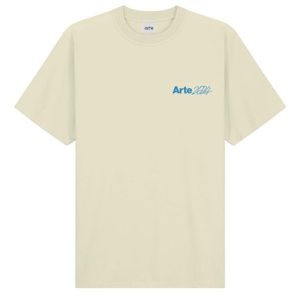 Arte Antwerp Teo Back T-shirt Off White