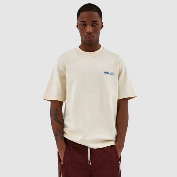 Arte Antwerp Teo Back T-shirt Off White