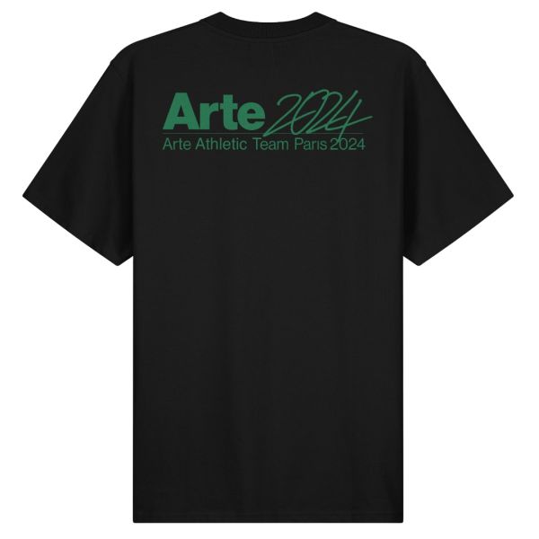 Arte Antwerp Teo Back T-shirt Zwart