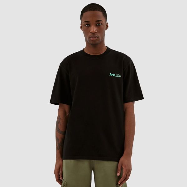 Arte Antwerp Teo Back T-shirt Zwart