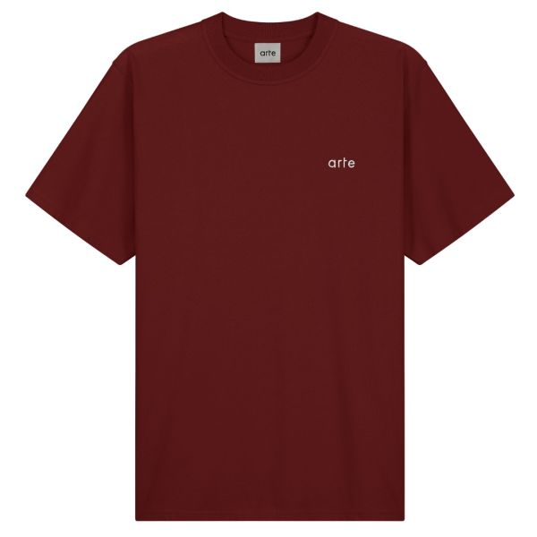 Arte Antwerp Teo Back Team T-shirt Bordeaux